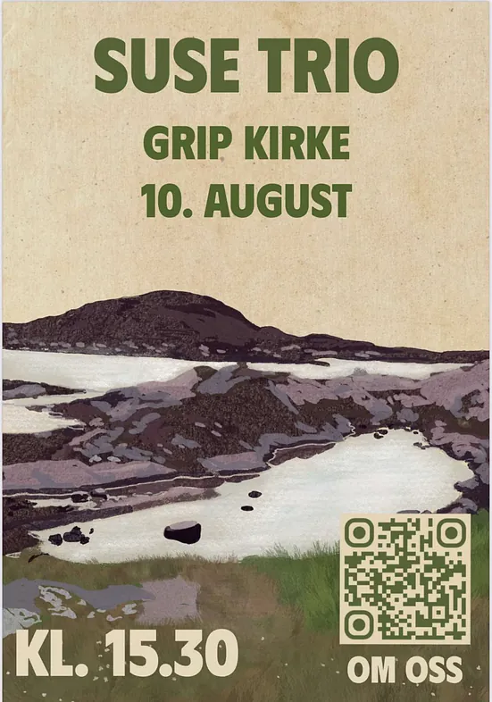 Suse trio konsertplakat