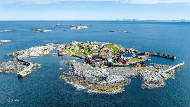Luftfoto av Grip